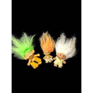 Vintage Caveman Troll Dolls